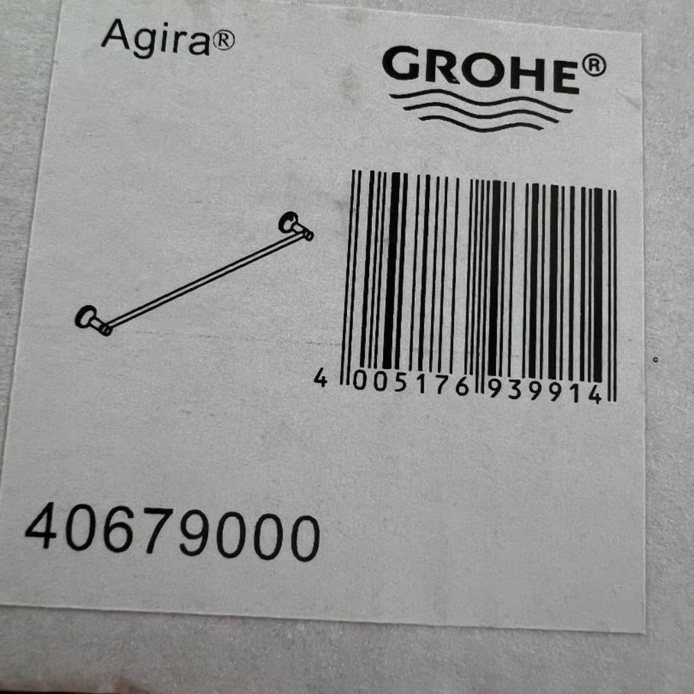Towel Bar Grohe Agira 24 Inch in Polished Chrome open box